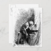 Charles Dickens in de bloedvaten Briefkaart (Voorkant / Achterkant)