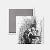 Charles Dickens in de bloedvaten Magneet (Voorkant / Achterkant)