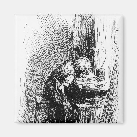 Charles Dickens in de bloedvaten Magneet (Voorkant)