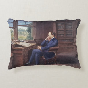 Charles Dickens in zijn boek Accent Kussen