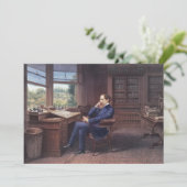 Charles Dickens in zijn boek Kaart (Staand voorkant)