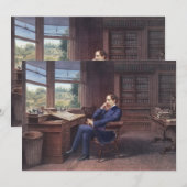 Charles Dickens in zijn boek Kaart (Voorkant / Achterkant)