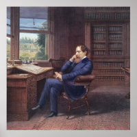 Charles Dickens in zijn boek