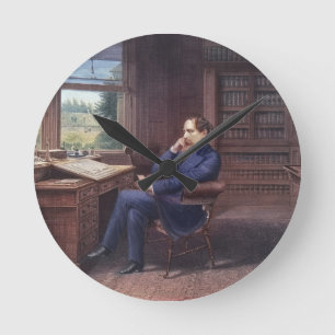 Charles Dickens in zijn boek Ronde Klok