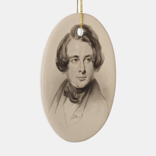 Charles Dickens | Keramisch Ornament (Rechts)
