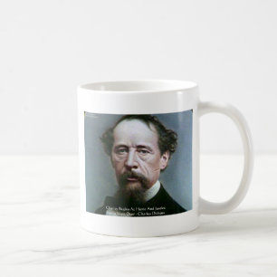 Charles Dickens "Liefdadigheid @ Thuis" Citaat Cad Koffiemok