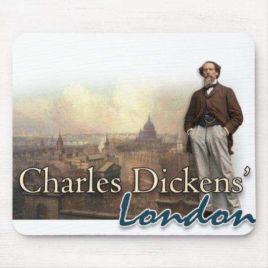 Charles Dickens London Mousepad Muismat (Voorkant)