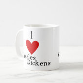 Charles Dickens Love Koffiemok (Voorkant links)