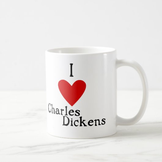 Charles Dickens Love Koffiemok (Rechts)