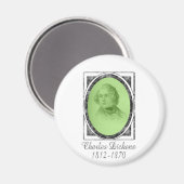Charles Dickens Magneet (Voorkant / Achterkant)