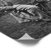 Charles Dickens met twee dochters Poster (Hoek)