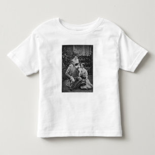 Charles Dickens met twee van zijn dochters Kinder Shirts