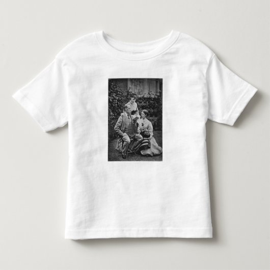 Charles Dickens met twee van zijn dochters Kinder Shirts (Voorkant)