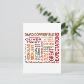 Charles Dickens Novels Briefkaart (Staand voorkant)