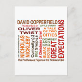 Charles Dickens Novels Briefkaart (Voorkant)