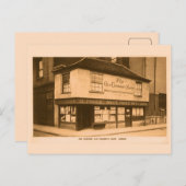 Charles Dickens Old Curiosity Shop Londen Briefkaart (Voorkant / Achterkant)