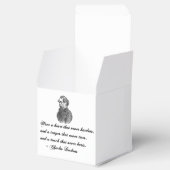 Charles Dickens Onze wederzijdse vriend citaat Bedankdoosjes (Geopend)