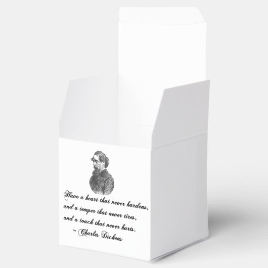 Charles Dickens Onze wederzijdse vriend citaat Bedankdoosjes (Geopend)