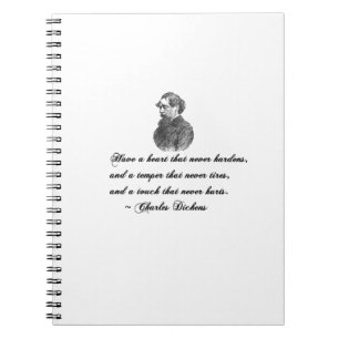 Charles Dickens Onze wederzijdse vriend citaat Notitieboek