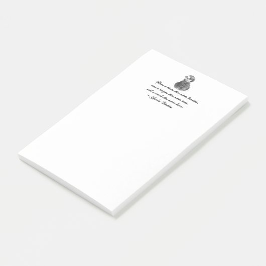 Charles Dickens Onze wederzijdse vriend citaat Post-it® Notes (Schuin)