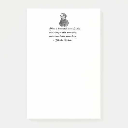 Charles Dickens Onze wederzijdse vriend citaat Post-it® Notes (Voorkant)