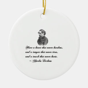 Charles Dickens Our Mutual Friend citaat Keramisch Ornament
