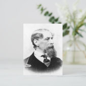 Charles Dickens Photo Briefkaart (Staand voorkant)