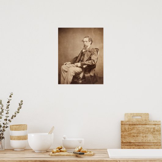 Charles Dickens Poster (Keuken)