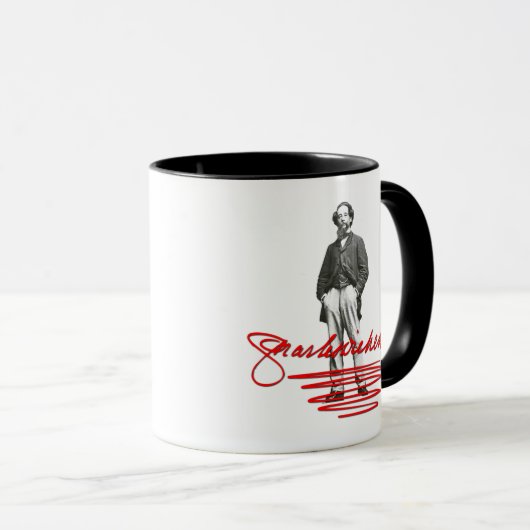 Charles Dickens Signature Mok (Voorkant rechts)