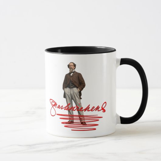 Charles Dickens Signature Mug Mok (Rechts)