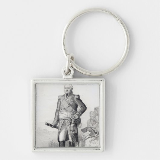 Charles du Houx de Viomenil Sleutelhanger (Voorkant)