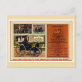 Charles Duryea wereld eerste auto Briefkaart (Voorkant)