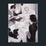 Charles Edward Chambers: Mens Briefkaart<br><div class="desc">Een prachtige  beautykaart,  geschilderd door de Amerikaanse illustrator Charles Edward Chambers.</div>