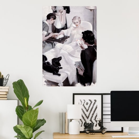 Charles Edward Chambers: Mens Poster (Thuiskantoor)