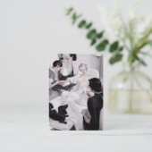 Charles Edward Chambers Mest Visitekaartje (Staand voorkant)