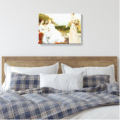 Charles Edward Perugino kunstenaar Canvas Afdruk (Insitu (Slaapkamer))