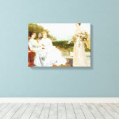 Charles Edward Perugino kunstenaar Canvas Afdruk (Insitu (Houten vloer))