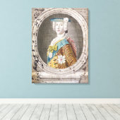 Charles Edward Stuart Canvas Afdruk (Insitu (Houten vloer))
