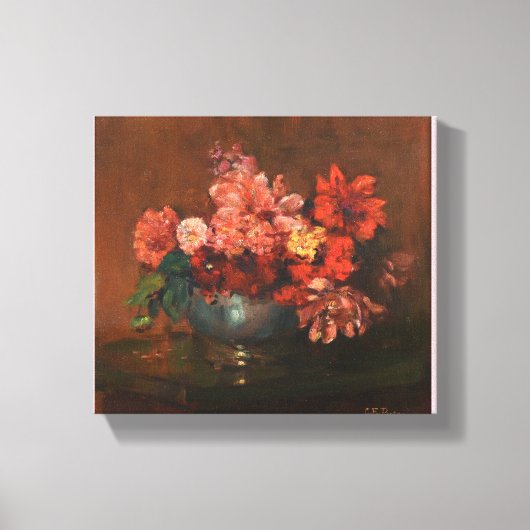 Charles Ethan Porter leeft nog steeds met Dahli Canvas Afdruk (Voorkant)