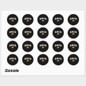 Charles F Brush High School Bogen Ronde Sticker (Vel)
