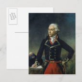 Charles-Francois du Perier Dumouriez Briefkaart (Voorkant / Achterkant)
