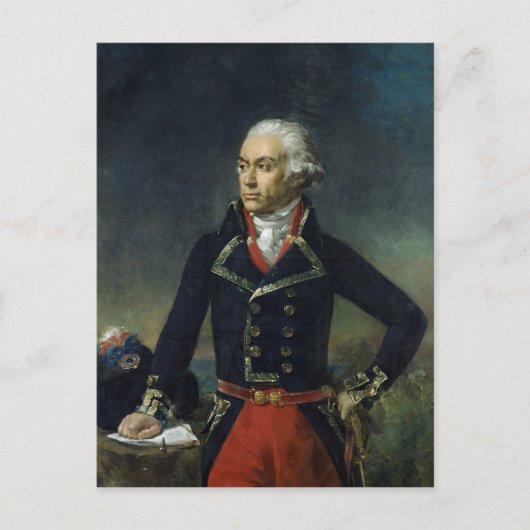 Charles-Francois du Perier Dumouriez Briefkaart (Voorkant)