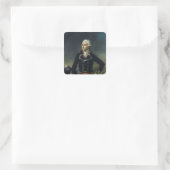 Charles-Francois du Perier Dumouriez Vierkante Sticker (Tas)