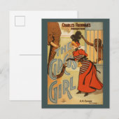 Charles Frohman's productie, The Circus Girl 2 Briefkaart (Voorkant / Achterkant)