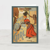 Charles Frohman's productie, The Circus Girl 2 Kaart (Voorkant)