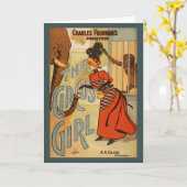 Charles Frohman's productie, The Circus Girl 2 Kaart (Gele Bloem)