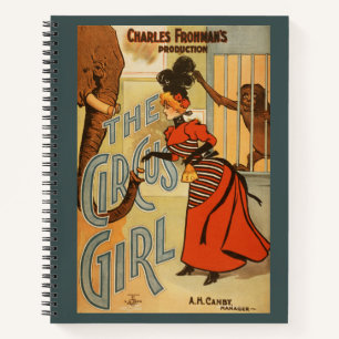 Charles Frohman's productie, The Circus Girl 2 Notitieboek