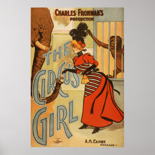 Charles Frohman's productie, The Circus Girl 2 Poster
