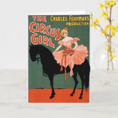Charles Frohman's productie, The Circus Girl 3 Kaart (Gele Bloem)