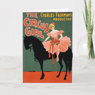 Charles Frohman's productie, The Circus Girl 3 Kaart